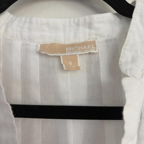 Michael kors eyelet tunic lace trip costal boho - Picture 8 of 8